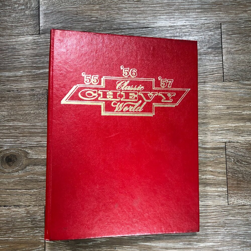 Classic Chevy World '55 '56 '57 Magazines Club Binder 21 Issues 1975-1979